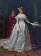 John George Brown The Bride oil painting reproduction